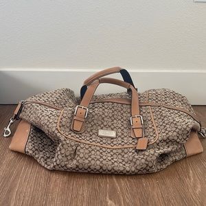 Coach duffle bag